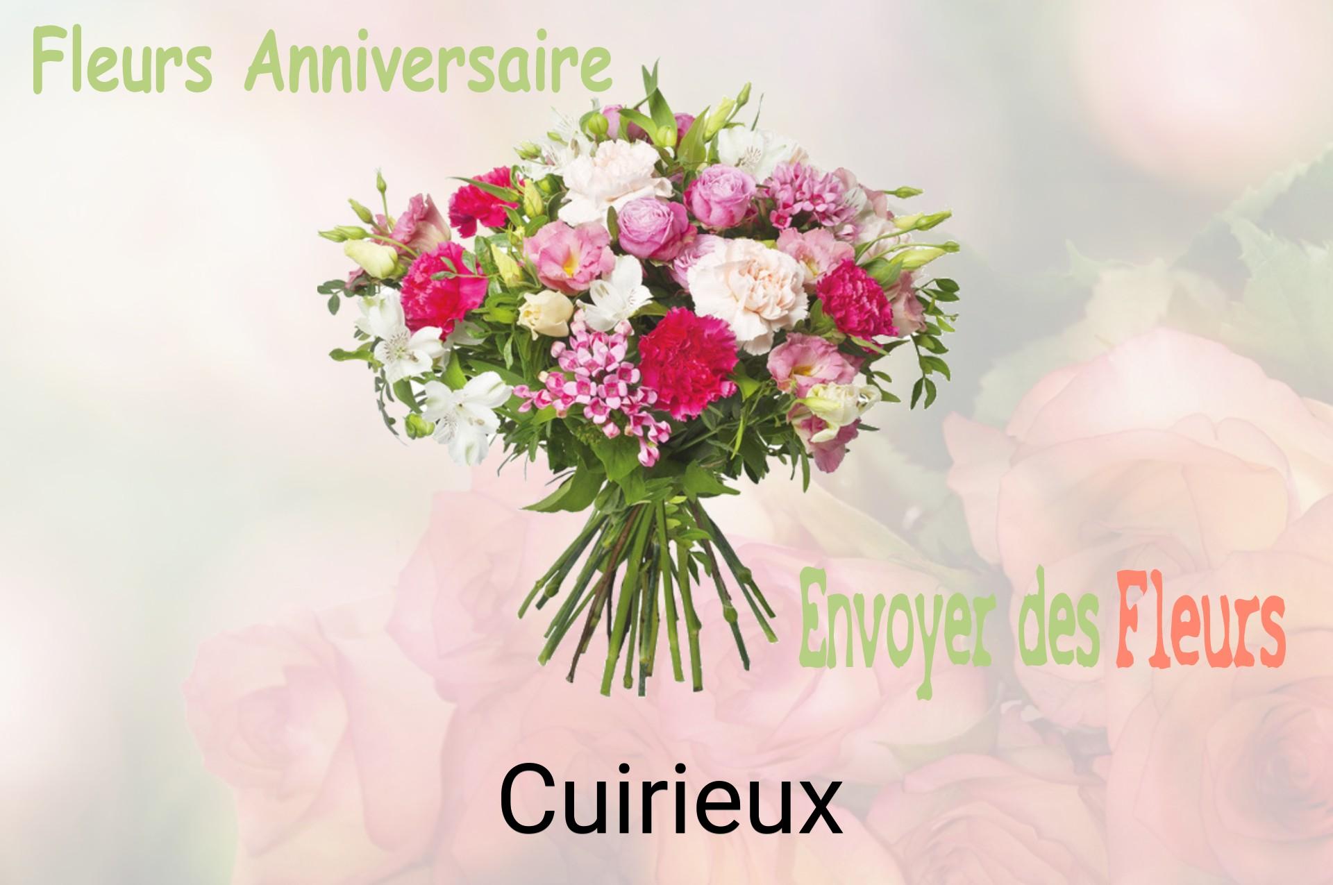 Bouquet de fleurs d’anniversaire livré à Cuirieux